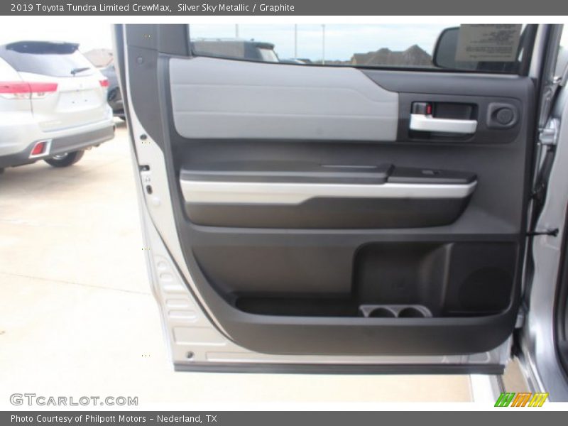 Silver Sky Metallic / Graphite 2019 Toyota Tundra Limited CrewMax