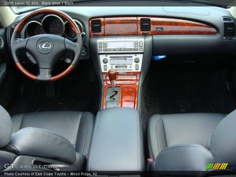 Black Onyx / Black 2005 Lexus SC 430