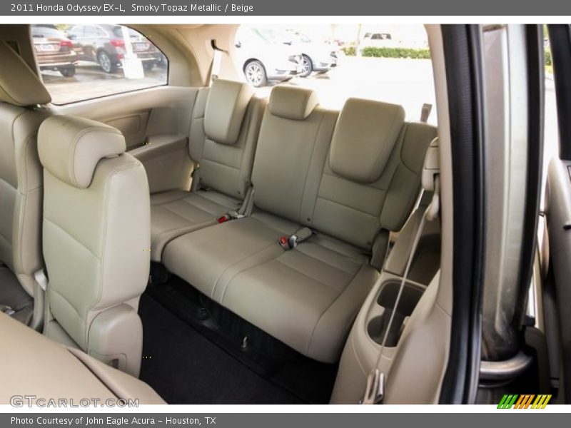 Smoky Topaz Metallic / Beige 2011 Honda Odyssey EX-L