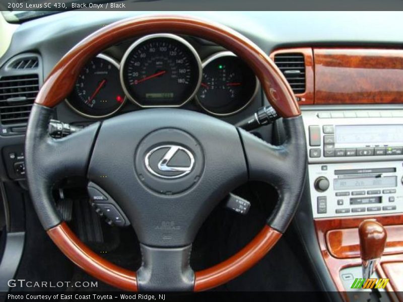 Black Onyx / Black 2005 Lexus SC 430