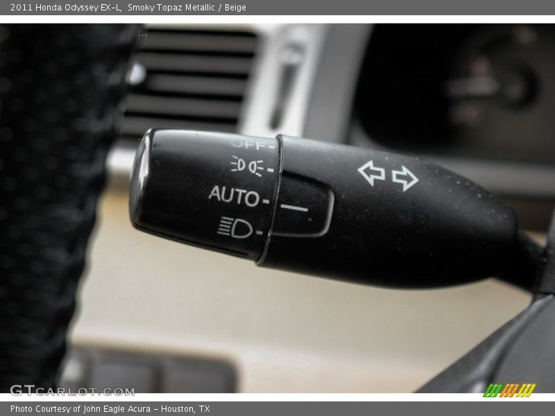 Smoky Topaz Metallic / Beige 2011 Honda Odyssey EX-L
