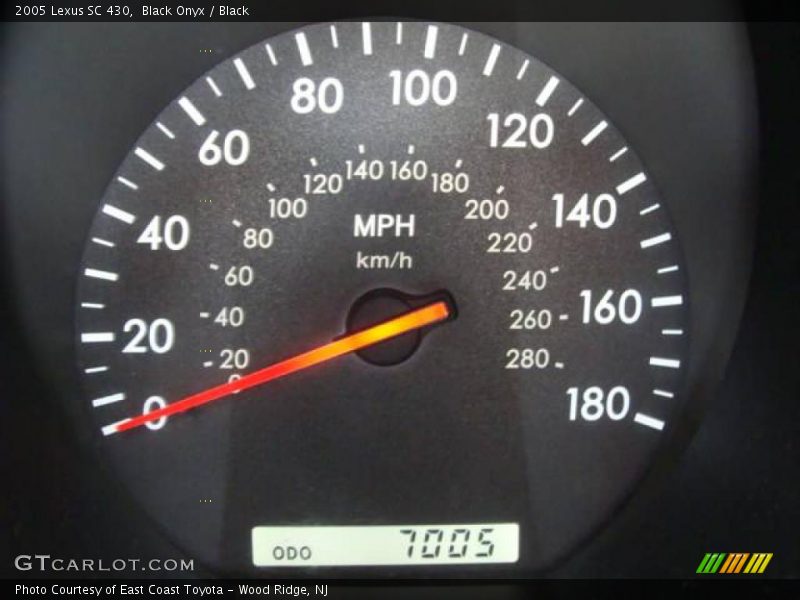 Black Onyx / Black 2005 Lexus SC 430