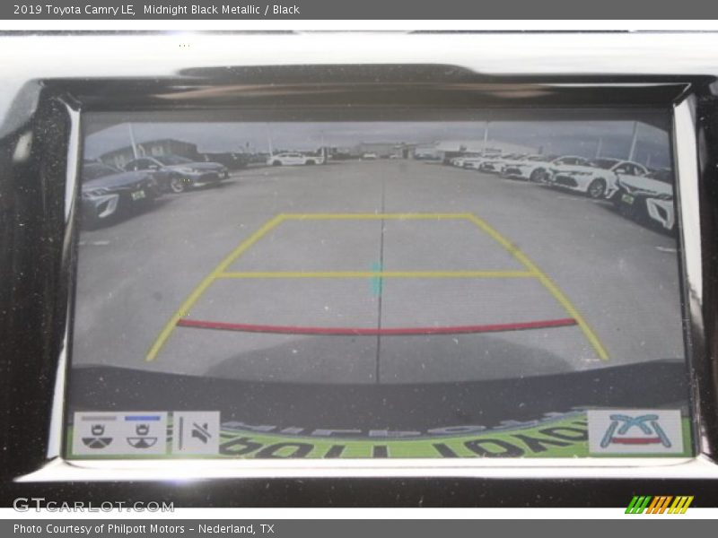 Midnight Black Metallic / Black 2019 Toyota Camry LE