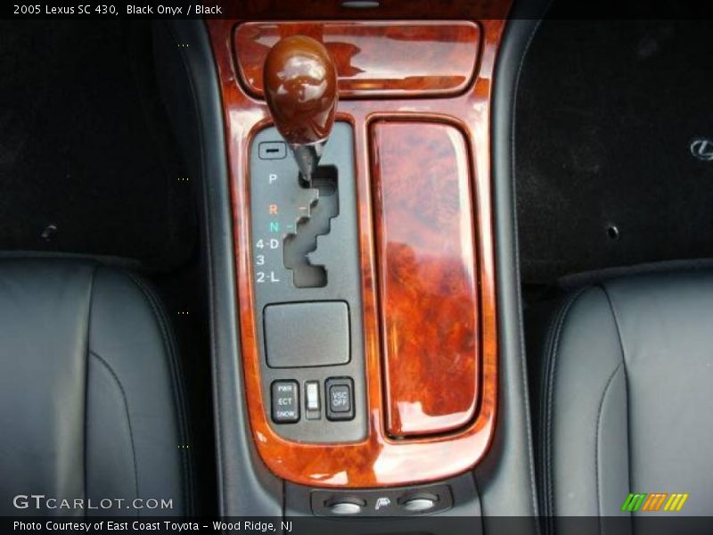 Black Onyx / Black 2005 Lexus SC 430