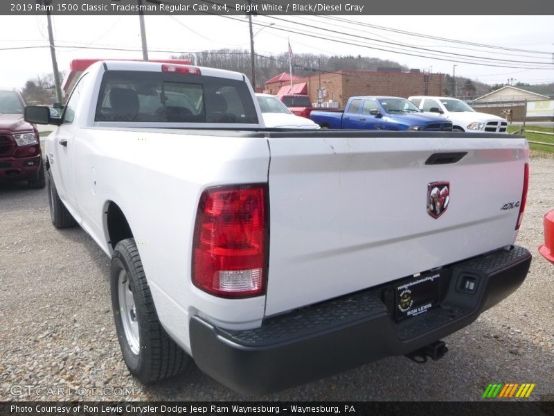 Bright White / Black/Diesel Gray 2019 Ram 1500 Classic Tradesman Regular Cab 4x4