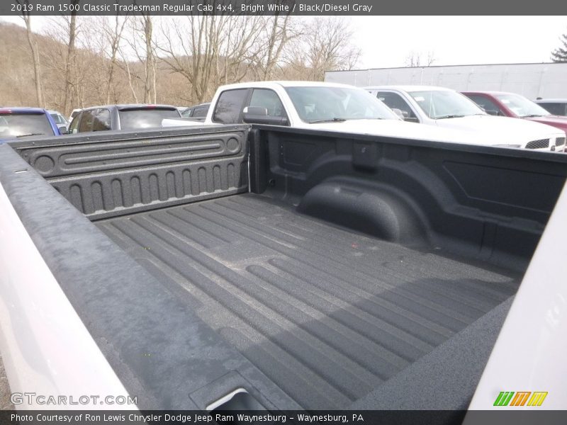 Bright White / Black/Diesel Gray 2019 Ram 1500 Classic Tradesman Regular Cab 4x4