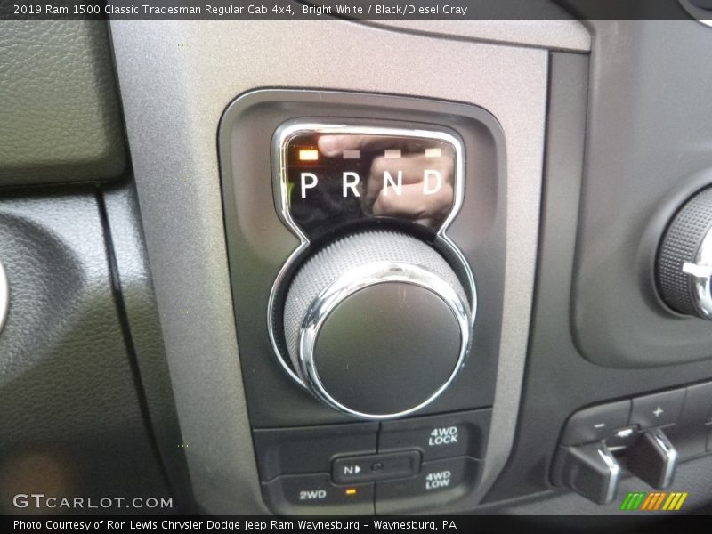  2019 1500 Classic Tradesman Regular Cab 4x4 8 Speed Automatic Shifter