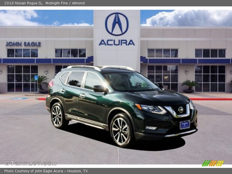 Midnight Pine / Almond 2019 Nissan Rogue SL