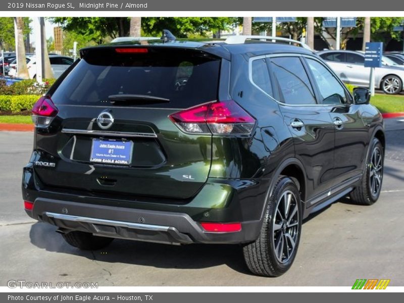 Midnight Pine / Almond 2019 Nissan Rogue SL