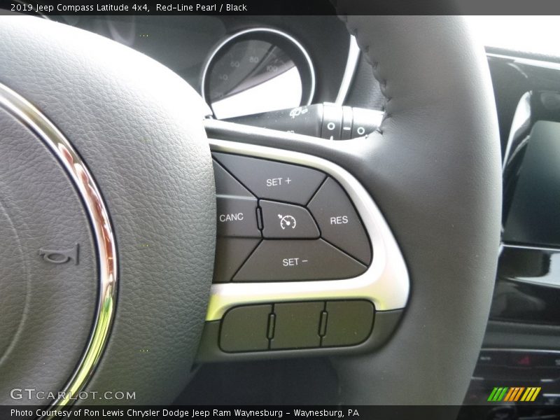 Red-Line Pearl / Black 2019 Jeep Compass Latitude 4x4