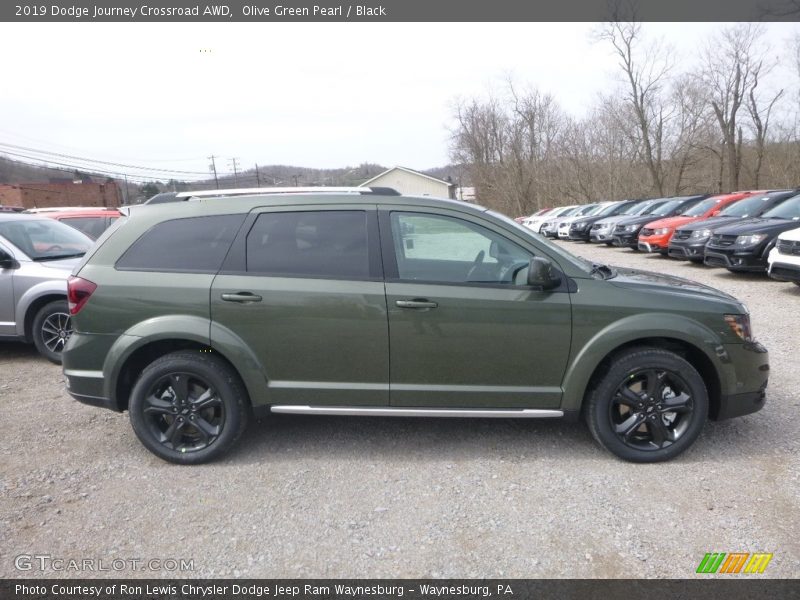  2019 Journey Crossroad AWD Olive Green Pearl