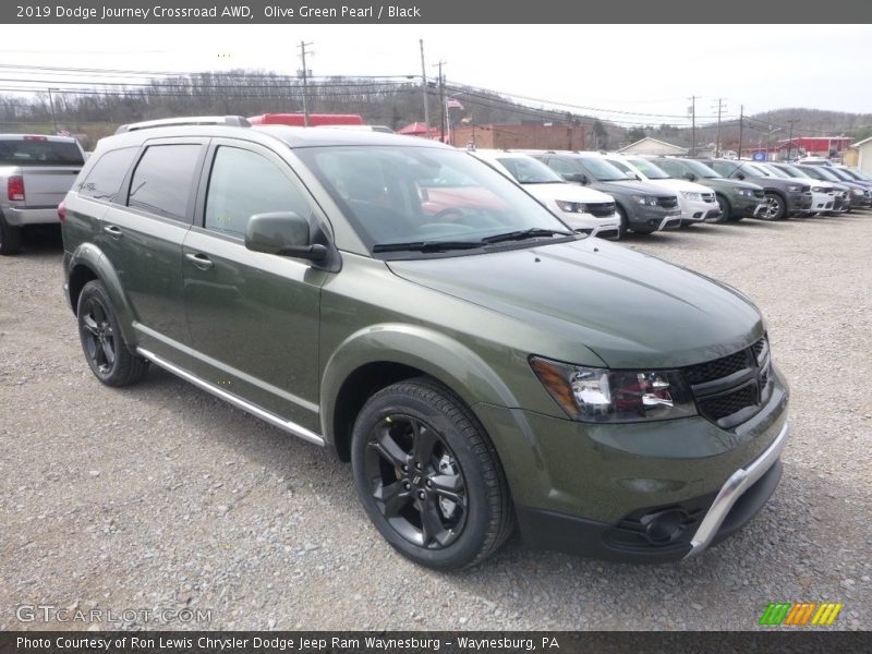  2019 Journey Crossroad AWD Olive Green Pearl