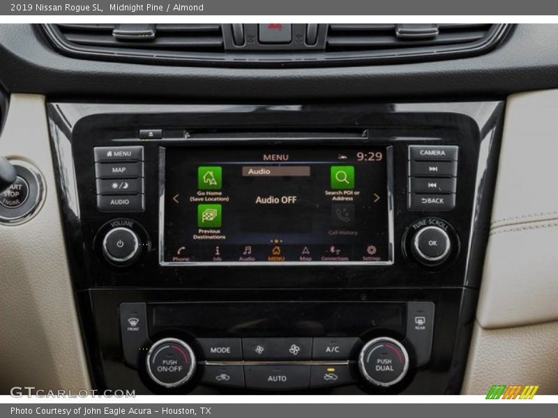 Midnight Pine / Almond 2019 Nissan Rogue SL