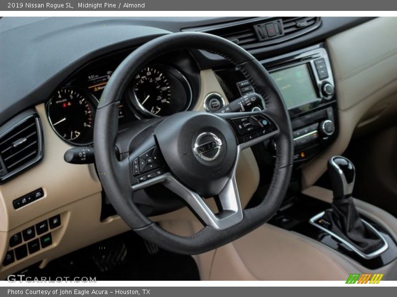 Midnight Pine / Almond 2019 Nissan Rogue SL
