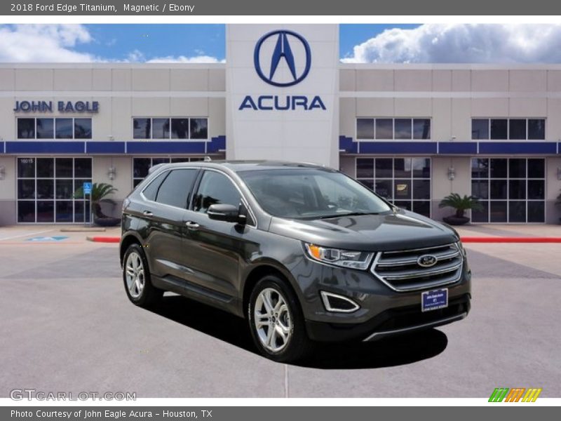 Magnetic / Ebony 2018 Ford Edge Titanium
