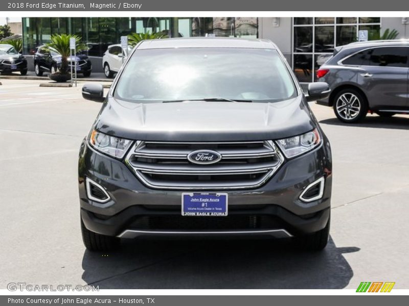 Magnetic / Ebony 2018 Ford Edge Titanium