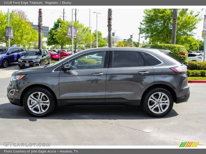 Magnetic / Ebony 2018 Ford Edge Titanium