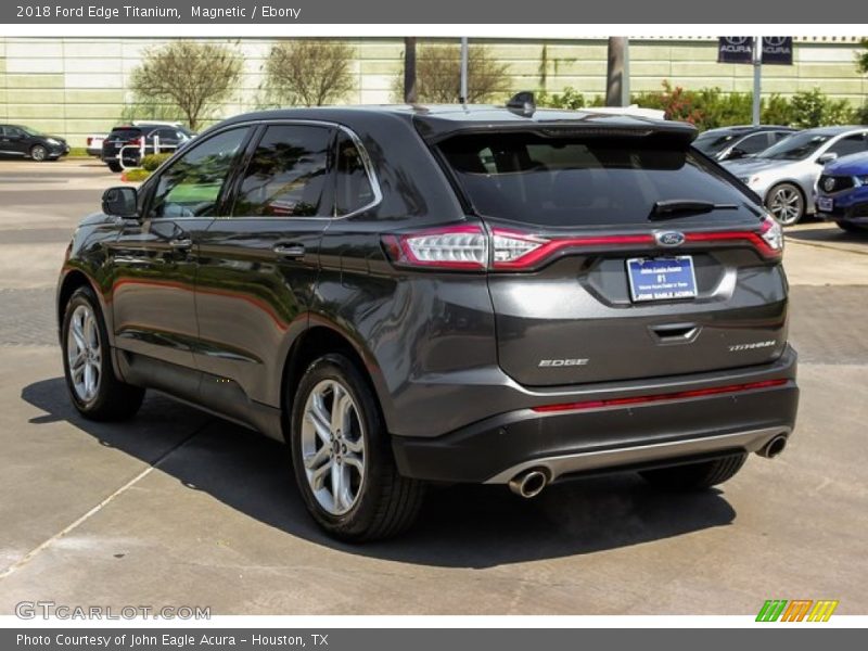 Magnetic / Ebony 2018 Ford Edge Titanium