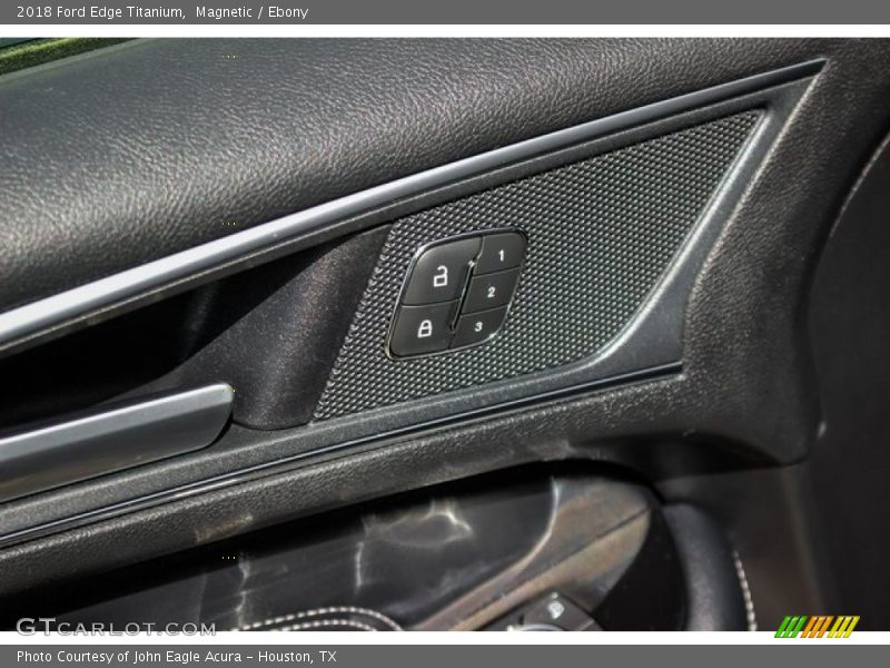 Magnetic / Ebony 2018 Ford Edge Titanium