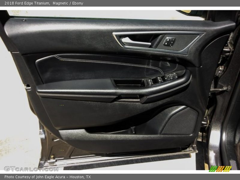 Magnetic / Ebony 2018 Ford Edge Titanium