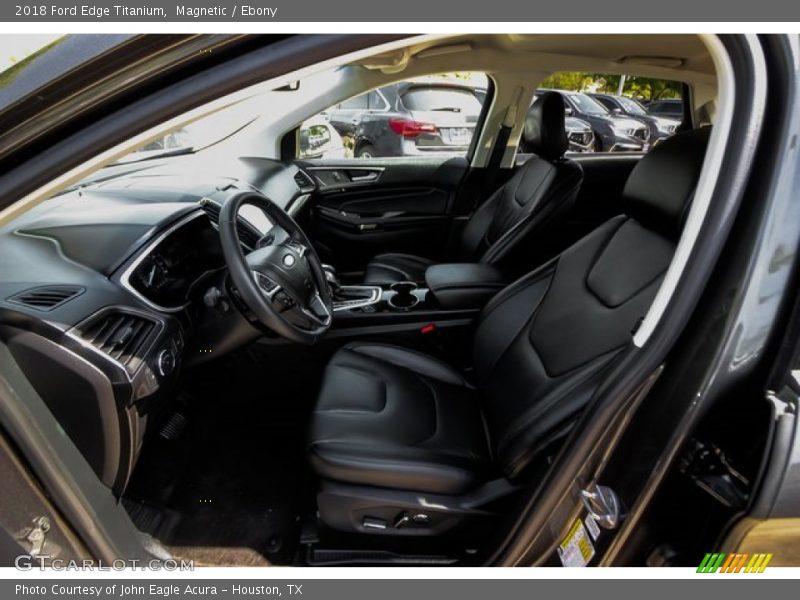 Magnetic / Ebony 2018 Ford Edge Titanium