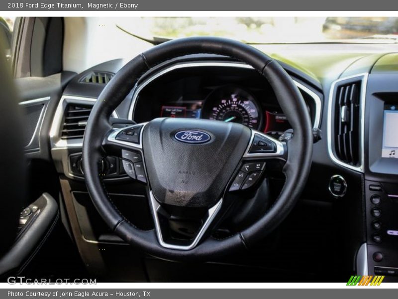 Magnetic / Ebony 2018 Ford Edge Titanium