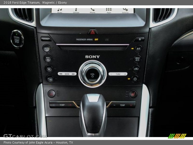 Magnetic / Ebony 2018 Ford Edge Titanium