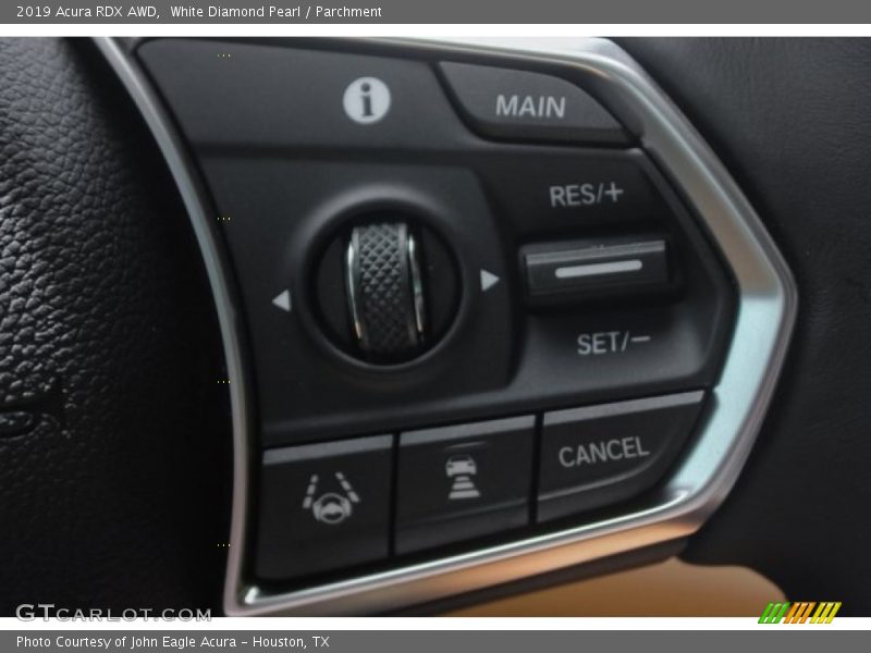White Diamond Pearl / Parchment 2019 Acura RDX AWD