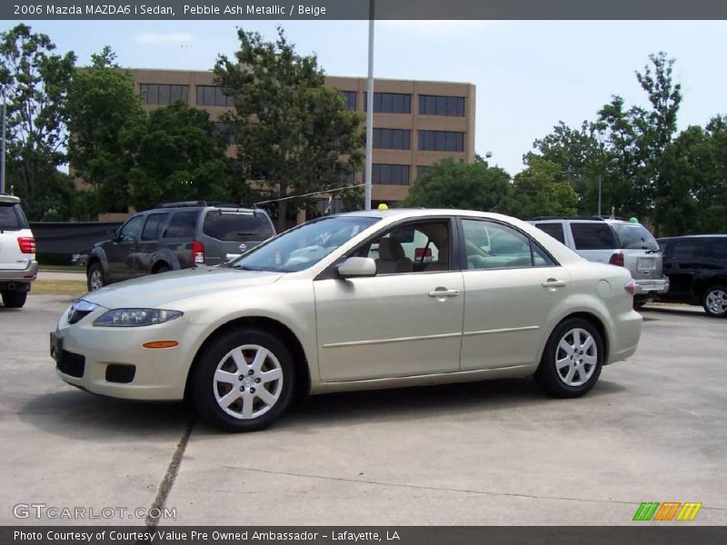 Pebble Ash Metallic / Beige 2006 Mazda MAZDA6 i Sedan