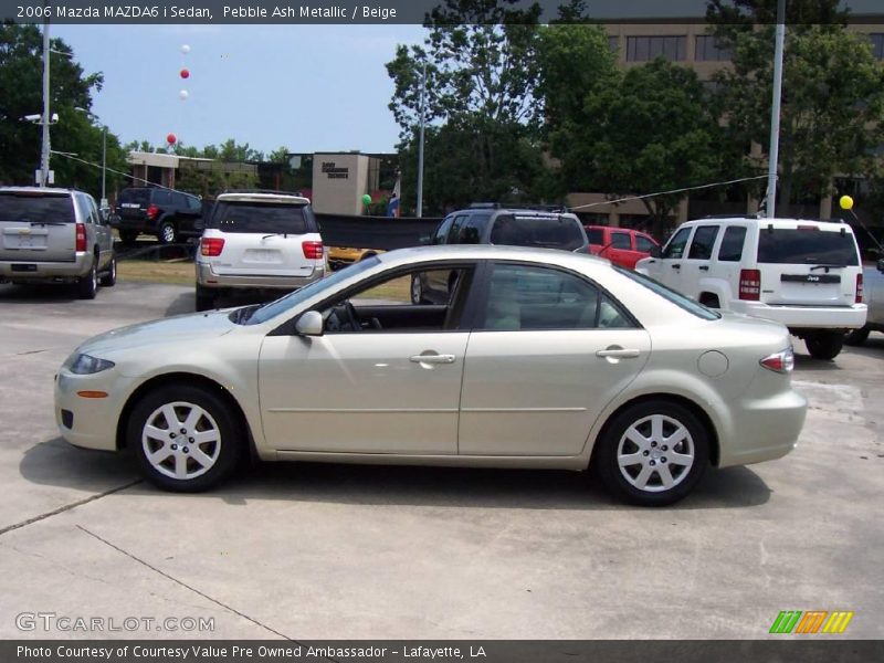 Pebble Ash Metallic / Beige 2006 Mazda MAZDA6 i Sedan