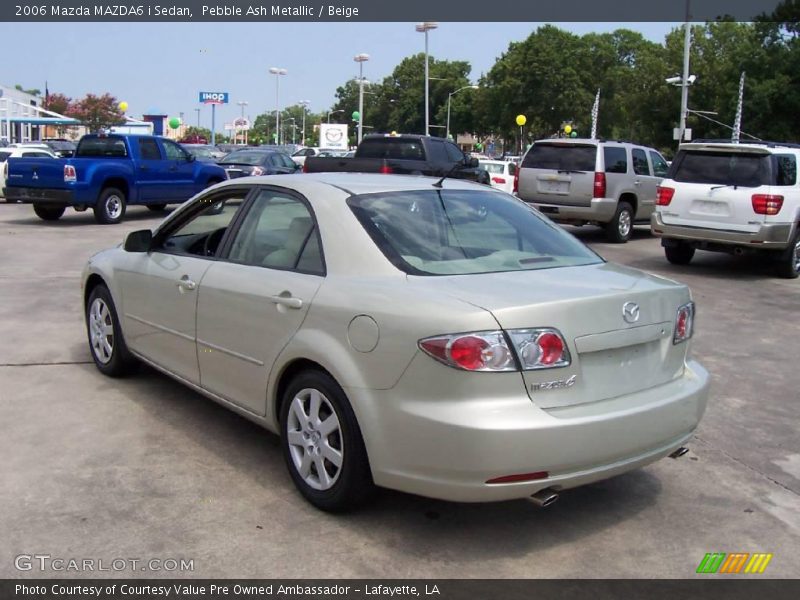 Pebble Ash Metallic / Beige 2006 Mazda MAZDA6 i Sedan