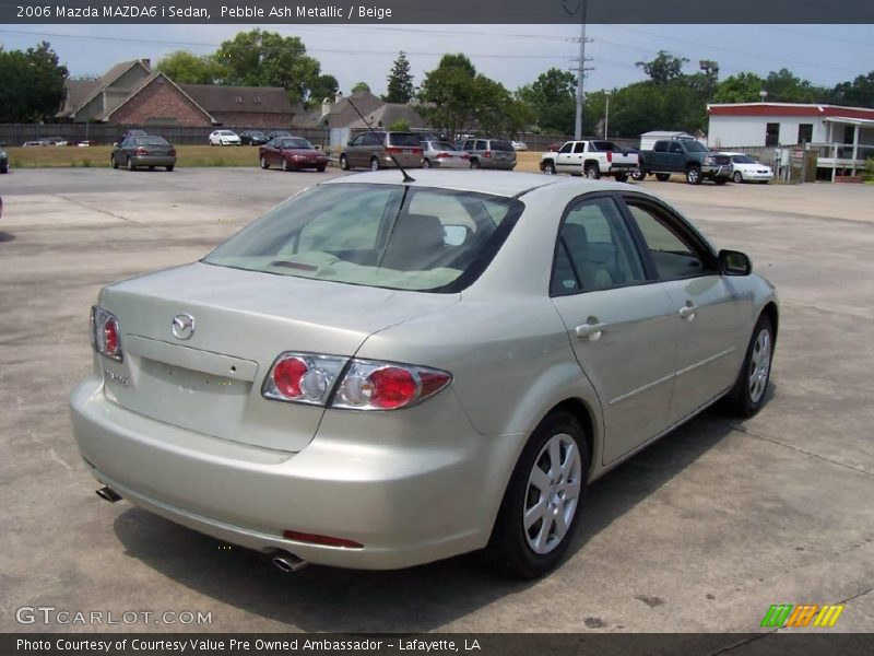 Pebble Ash Metallic / Beige 2006 Mazda MAZDA6 i Sedan