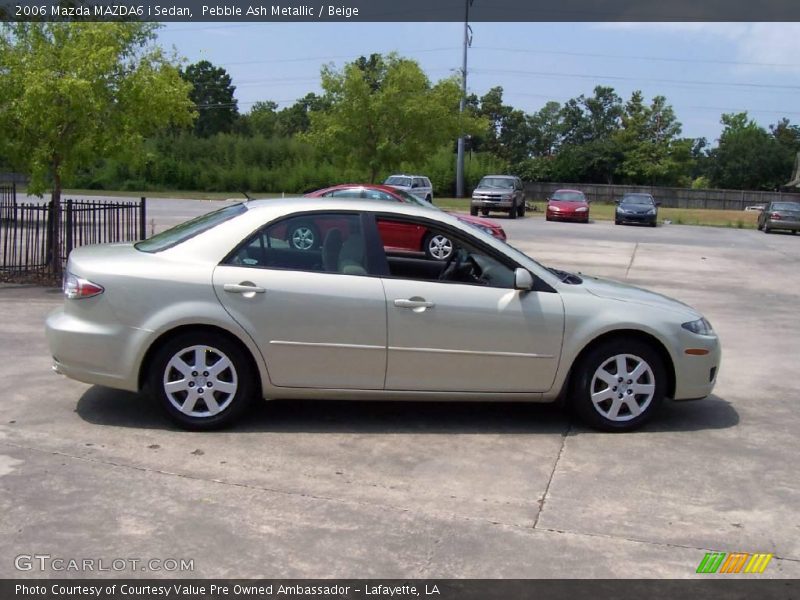 Pebble Ash Metallic / Beige 2006 Mazda MAZDA6 i Sedan