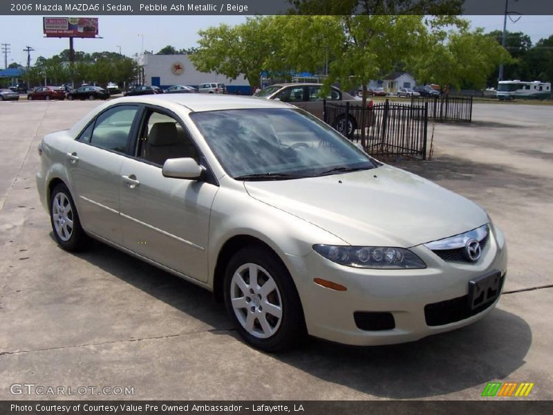 Pebble Ash Metallic / Beige 2006 Mazda MAZDA6 i Sedan