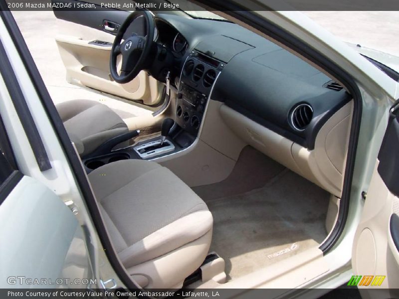 Pebble Ash Metallic / Beige 2006 Mazda MAZDA6 i Sedan