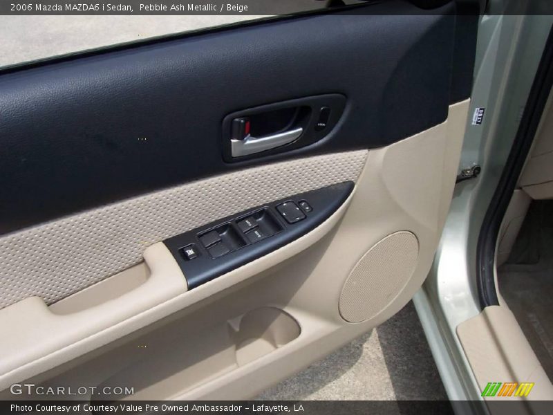 Pebble Ash Metallic / Beige 2006 Mazda MAZDA6 i Sedan