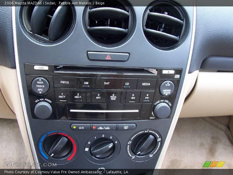Pebble Ash Metallic / Beige 2006 Mazda MAZDA6 i Sedan