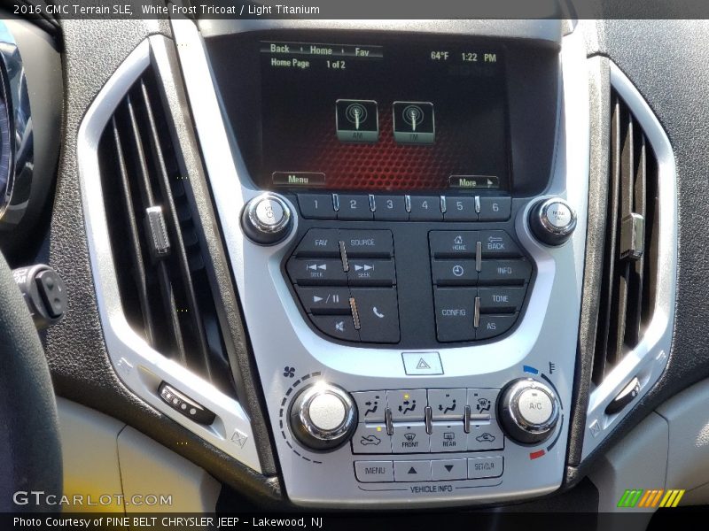 White Frost Tricoat / Light Titanium 2016 GMC Terrain SLE