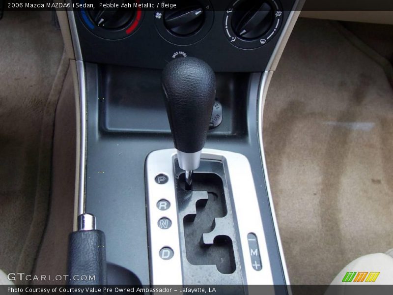 Pebble Ash Metallic / Beige 2006 Mazda MAZDA6 i Sedan