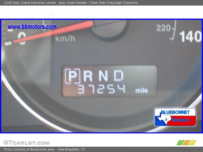 Jeep Green Metallic / Dark Slate Gray/Light Graystone 2008 Jeep Grand Cherokee Laredo