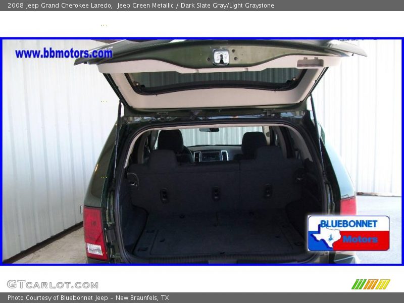Jeep Green Metallic / Dark Slate Gray/Light Graystone 2008 Jeep Grand Cherokee Laredo