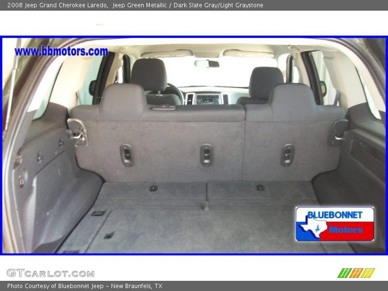 Jeep Green Metallic / Dark Slate Gray/Light Graystone 2008 Jeep Grand Cherokee Laredo