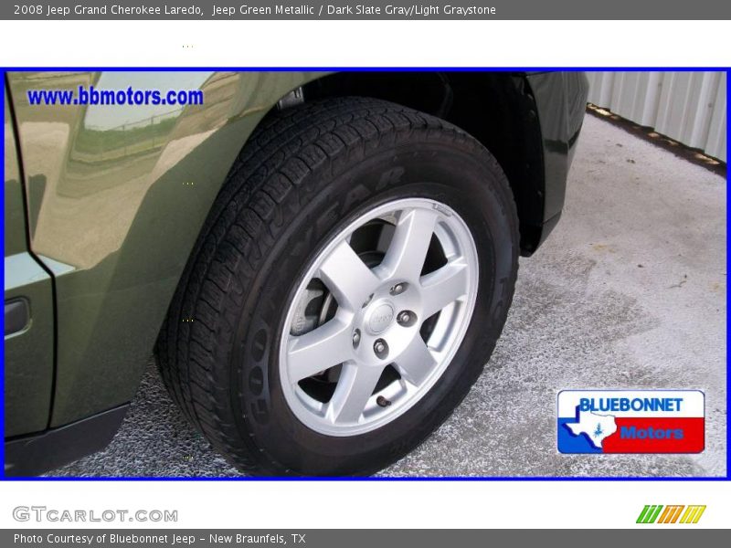 Jeep Green Metallic / Dark Slate Gray/Light Graystone 2008 Jeep Grand Cherokee Laredo