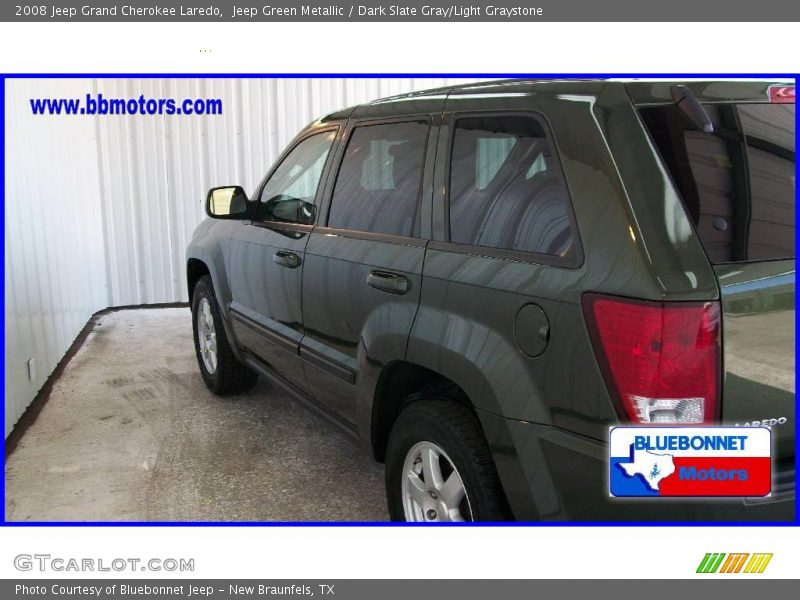 Jeep Green Metallic / Dark Slate Gray/Light Graystone 2008 Jeep Grand Cherokee Laredo