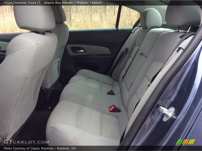 Atlantis Blue Metallic / Medium Titanium 2014 Chevrolet Cruze LT