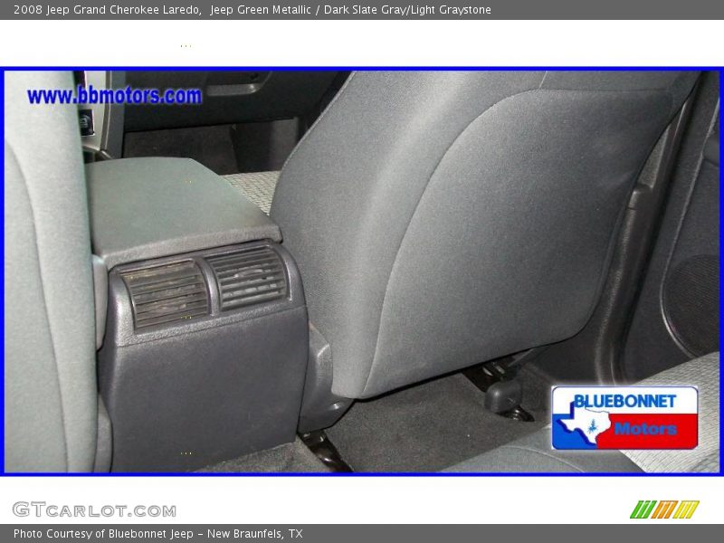 Jeep Green Metallic / Dark Slate Gray/Light Graystone 2008 Jeep Grand Cherokee Laredo