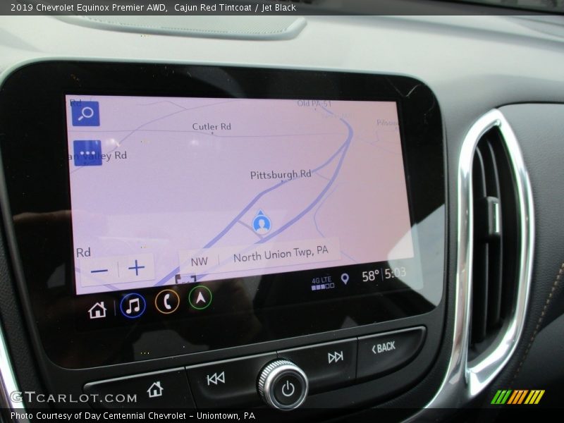 Cajun Red Tintcoat / Jet Black 2019 Chevrolet Equinox Premier AWD