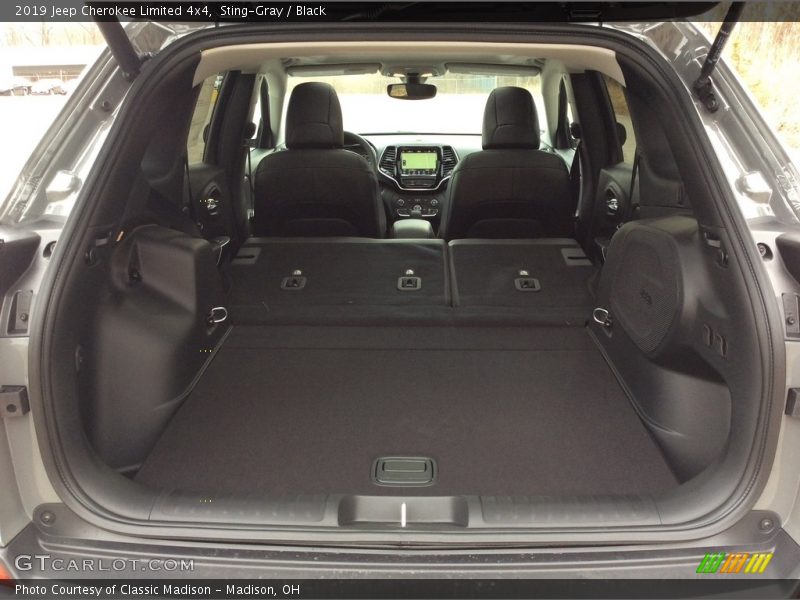 Sting-Gray / Black 2019 Jeep Cherokee Limited 4x4