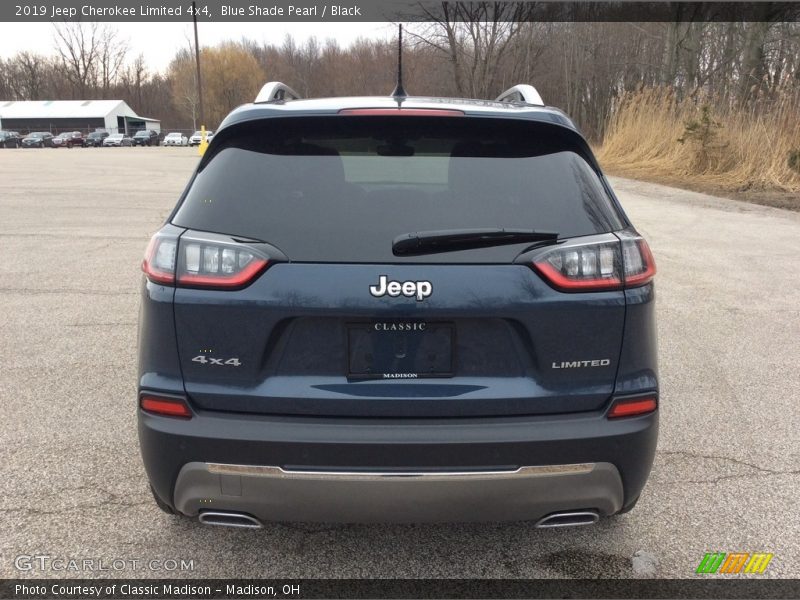 Blue Shade Pearl / Black 2019 Jeep Cherokee Limited 4x4