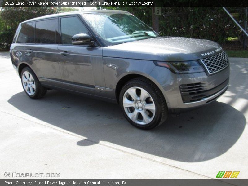 Corris Gray Metallic / Ebony/Ebony 2019 Land Rover Range Rover Supercharged